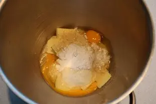 Sablés à la farine de sarrasin : Étape 1