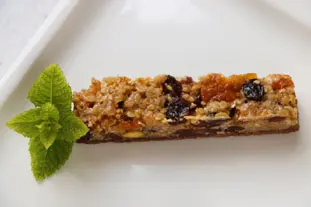 Barres chocolatées aux céréales