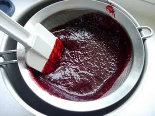 Gelée de mûres express : Étape 1