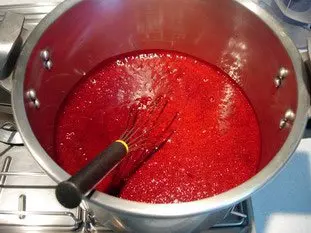 Gelée de mûres express : Étape 2