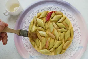 Tarte bretonne pommes-rhubarbe : Étape 13