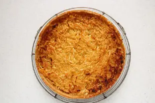 Tarte citron et pommes râpées