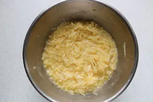 Tarte citron et pommes râpées : Étape 10