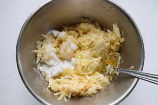 Tarte citron et pommes râpées : Étape 7