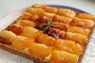 Tarte diplomate et pommes Tatin