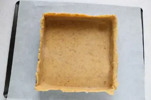 Tarte Bourdaloue : Étape 1