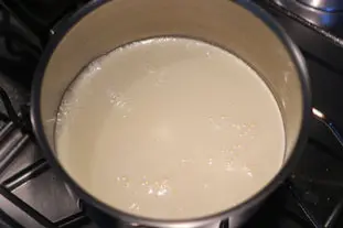 Tarte poires et chocolat, note de menthe : Étape 7