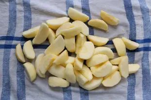 Tarte aux pommes express : Étape 3