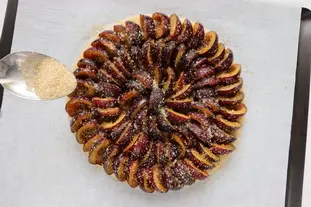 Tarte astucieuse aux prunes : Étape 11