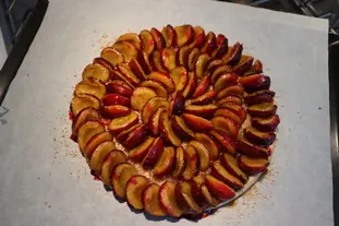 Tarte astucieuse aux prunes : Étape 12