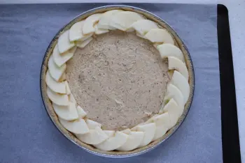 Tarte sablée pommes-amandes : Étape 5