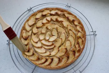 Tarte sablée pommes-amandes : Étape 8