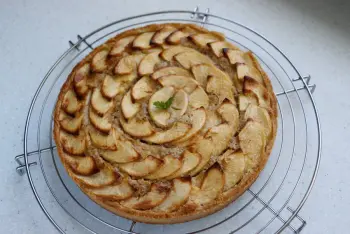 Tarte sablée pommes-amandes : Étape 9