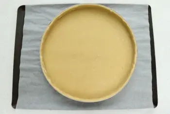 Tarte rhubarbe-noisettes : Étape 1