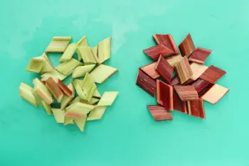 Tarte rhubarbe-noisettes : Étape 4