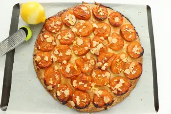 Tarte sablée aux abricots doux et romarin : Étape 20