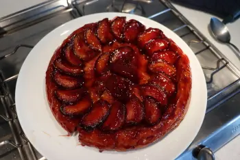 Tarte tatin boulangère aux nectarines de vigne : Étape 13