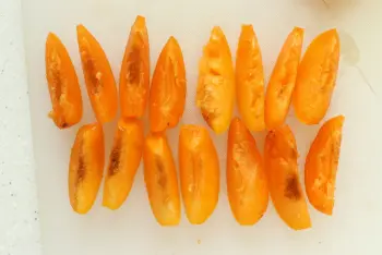 Tarte de fin d'été, prunes et abricots : Étape 2