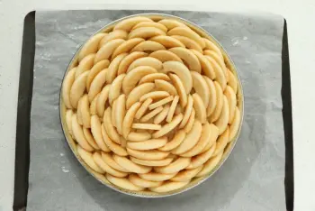 Tarte aux pommes et crème d'amandes : Étape 4