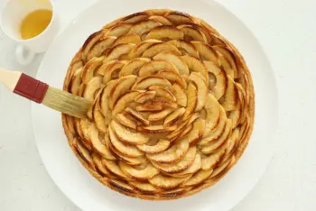 Tarte aux pommes et crème d'amandes : Étape 6
