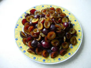 Tarte aux prunes : Étape 2