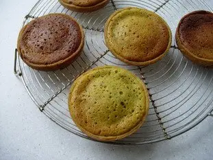 Tartelettes pistache-griottines : Étape 4