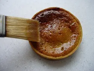 Tartelettes pistache-griottines : Étape 5