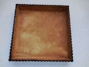 Tarte bicolore chocolat-orange : Étape 1