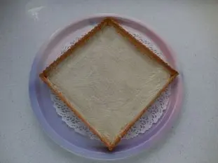 Tarte bicolore chocolat-orange : Étape 8