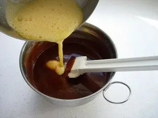 Tarte fondante au chocolat : Étape 6