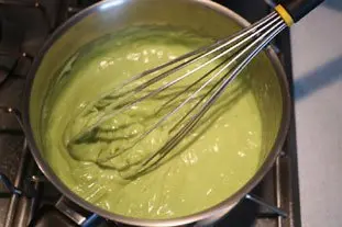 Tarte aux pêches et thé vert : Étape 2