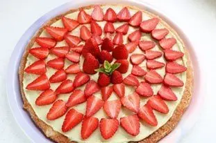 Feuilleté aux fraises