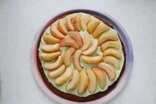 Feuilleté verveine et pêches : Étape 18