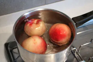 Feuilleté verveine et pêches : Étape 12