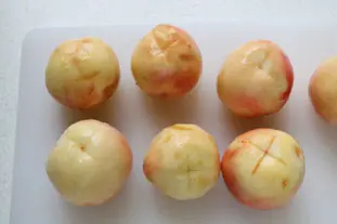 Feuilleté verveine et pêches : Étape 14