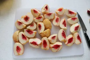 Feuilleté verveine et pêches : Étape 15