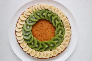 Tarte aux fruits exotiques : Étape 7