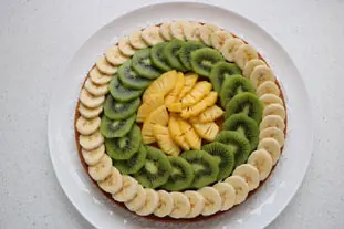 Tarte aux fruits exotiques : Étape 8