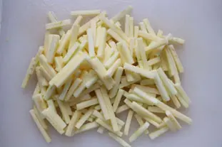 Tarte Normande : Étape 1