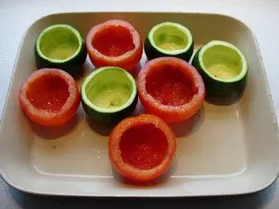 Tomates et courgettes farcies : Étape 16