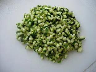 Petite ratatouille à l'oeuf cassé : Étape 1