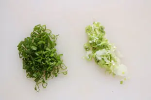 Émincé de volaille aux épinards crémeux : Étape 1