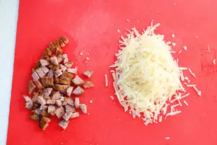 Champignons gratinés : Étape 9