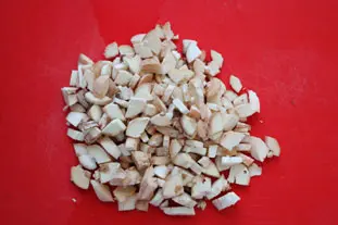 Champignons gratinés : Étape 5