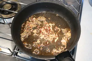 Champignons gratinés : Étape 6