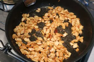 Champignons gratinés : Étape 7