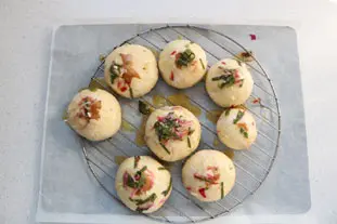 Champignons gratinés : Étape 8