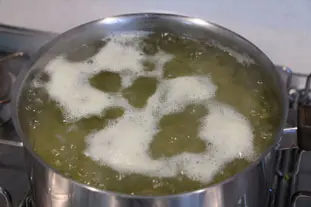 Pois cassés à la française : Étape 1