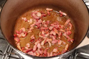 Pois cassés à la française : Étape 4