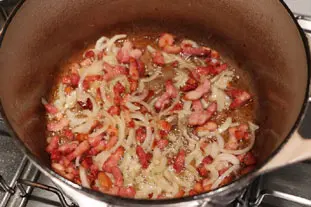 Pois cassés à la française : Étape 5